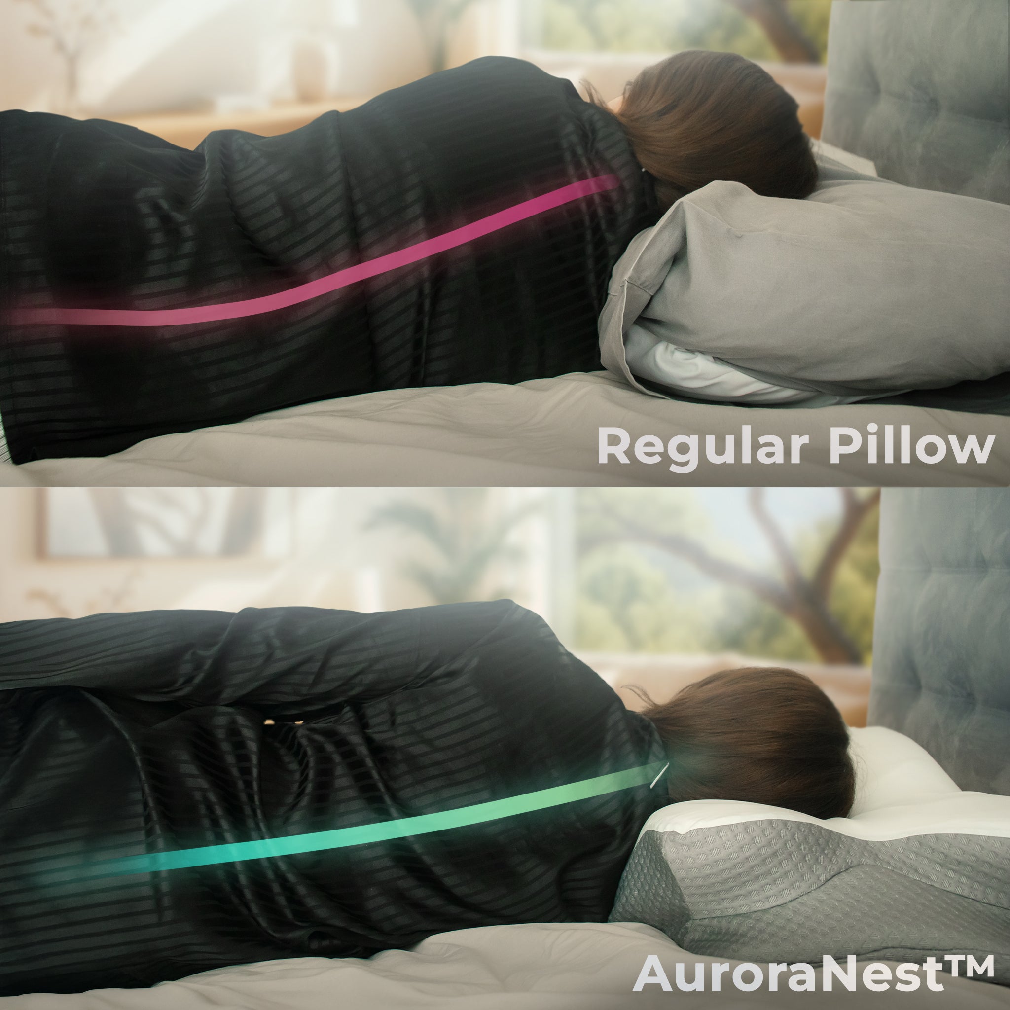 CloudEaze™ AuroraNest Pillow
