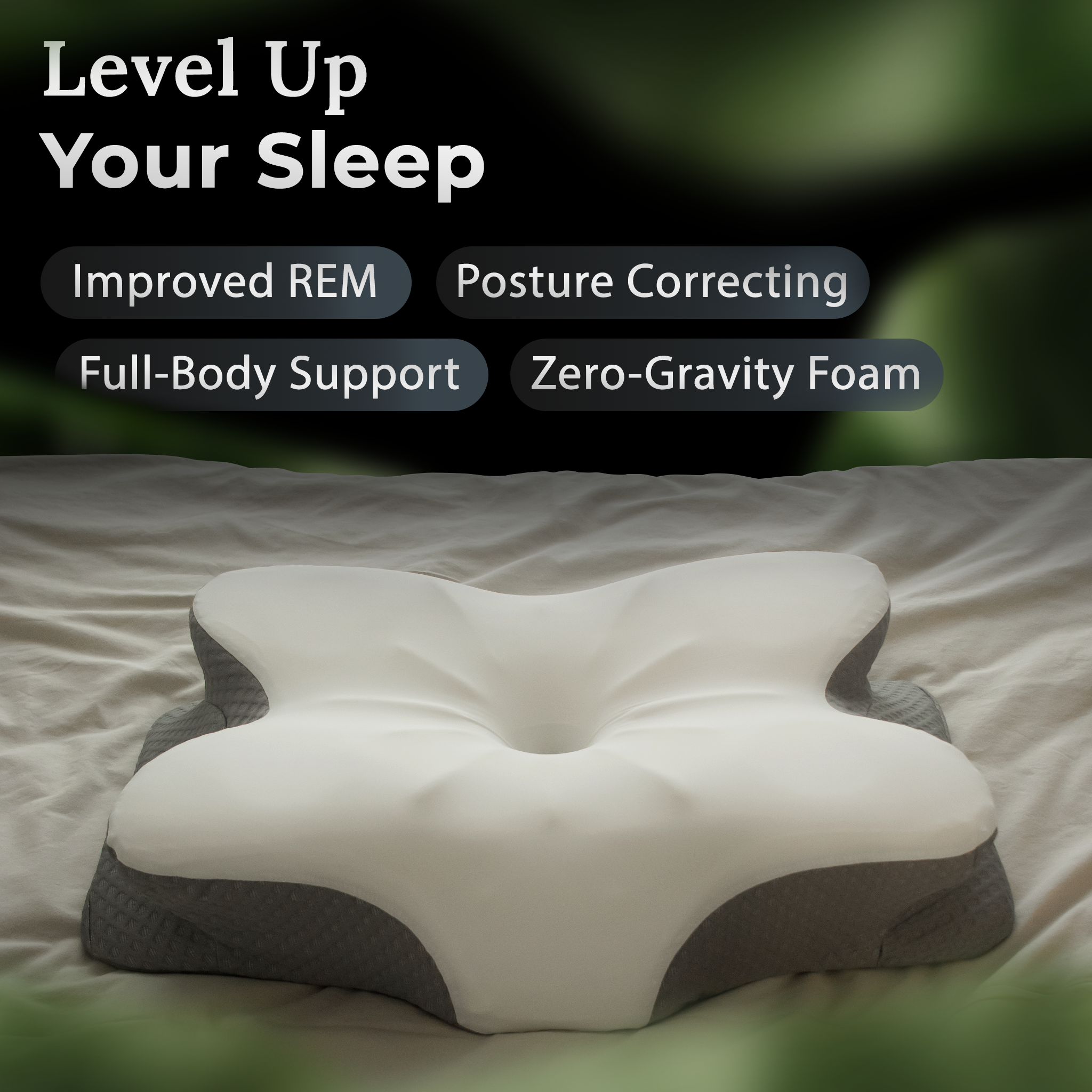 CloudEaze™ AuroraNest Pillow