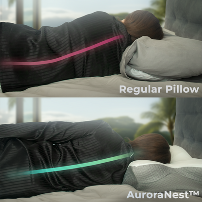 CloudEaze™ AuroraNest Pillow